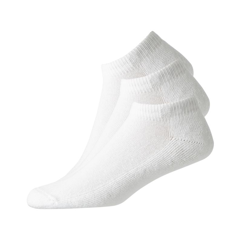 FootJoy ComfortSof Sportlet 3-Pack Women's - White 36-41