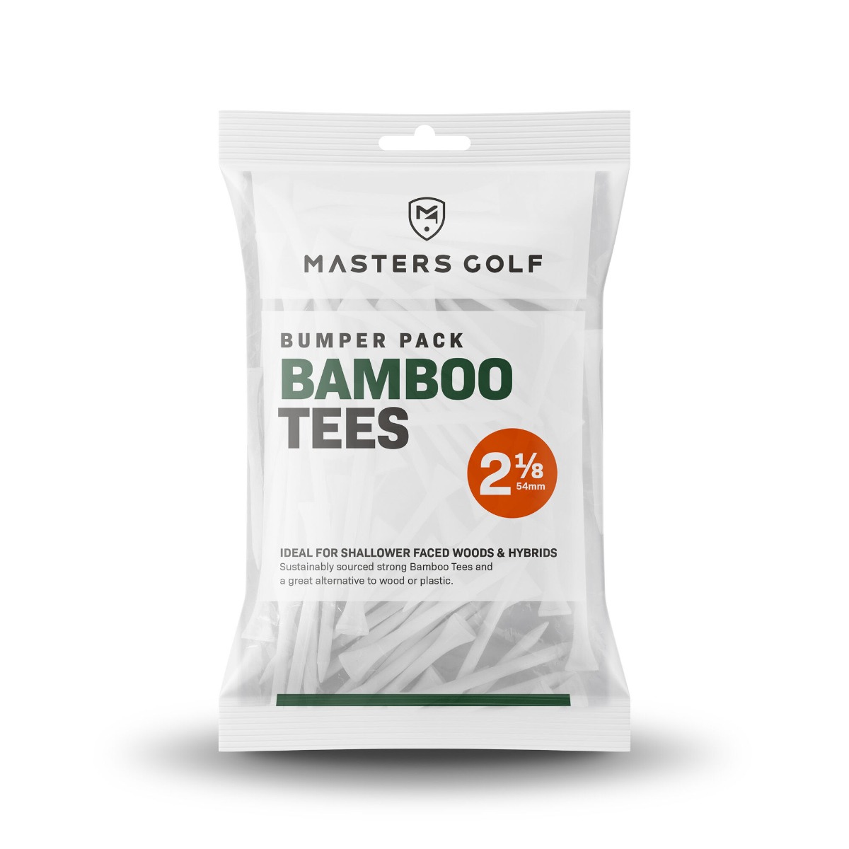 Wood Tees 2 1/8 White 130-Pack Wood Tees 2 1/8 White 130-Pack