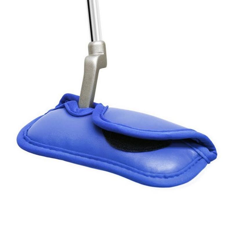 Headcover för Bladputters i Syntetiskt Läder-Blå