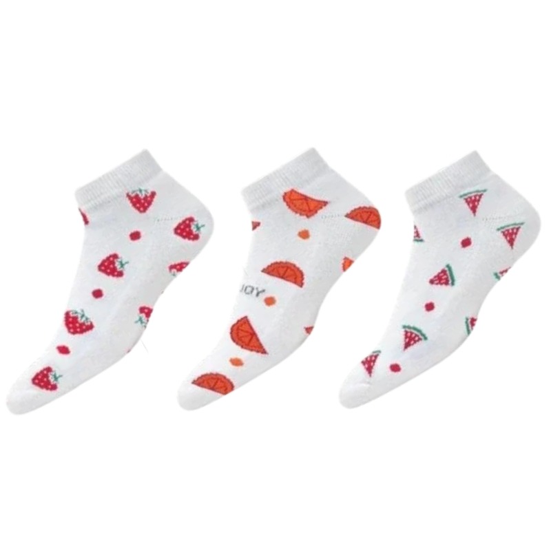 FootJoy ComfortSof Sportlet 3-Pack Women's - Fruit 36-41 FootJoy ComfortSof Sportlet 3-Pack Women's - Fruit 36-41