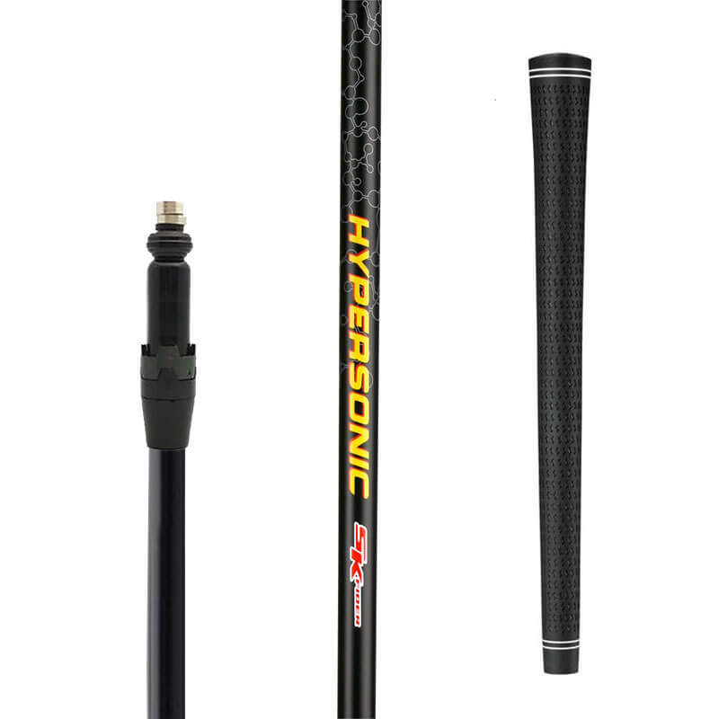 Hybridskaft för Titleist 910 H Hybrid (19°) Grafit Reg Flex (Golfskaft) - Inkl. Adapter, skaft, grepp