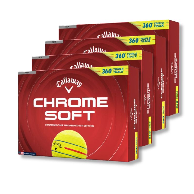 Callaway Chrome Soft - Yellow 360 TripleTrack