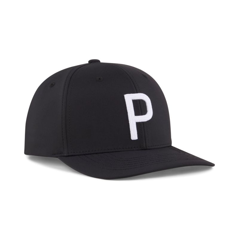 Puma Heritage P Tech Cap - Puma Black/White Glow Puma Heritage P Tech Cap - Puma Black/White Glow