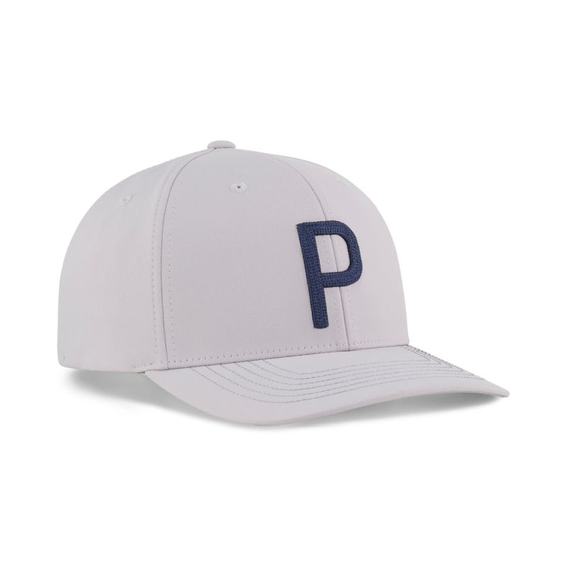 Puma Heritage P Tech Cap - Ash Gray/Deep Navy