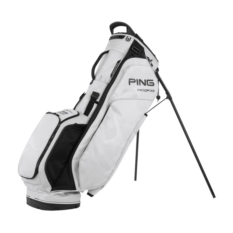Ping Hoofer 231 Stand Bag - White Contour