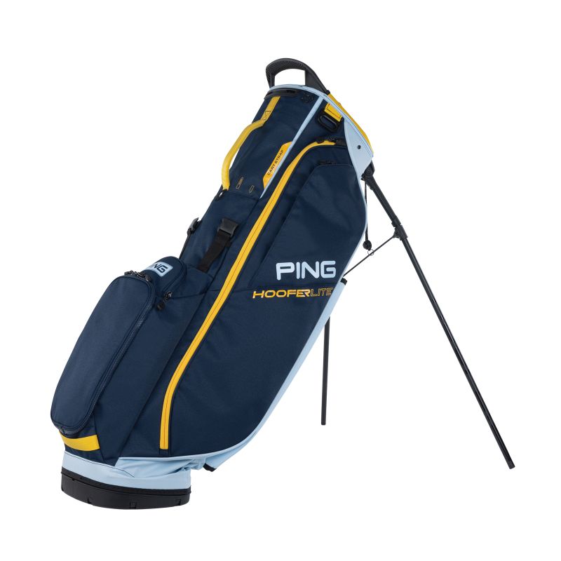Ping Hoofer Lite 231 Stand Bag - Navy/Crystal/Lemon