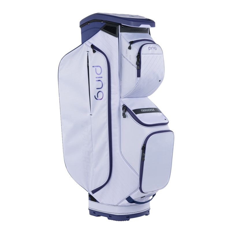 Ping Traverse 244 Cart Bag - Lilac/Plum