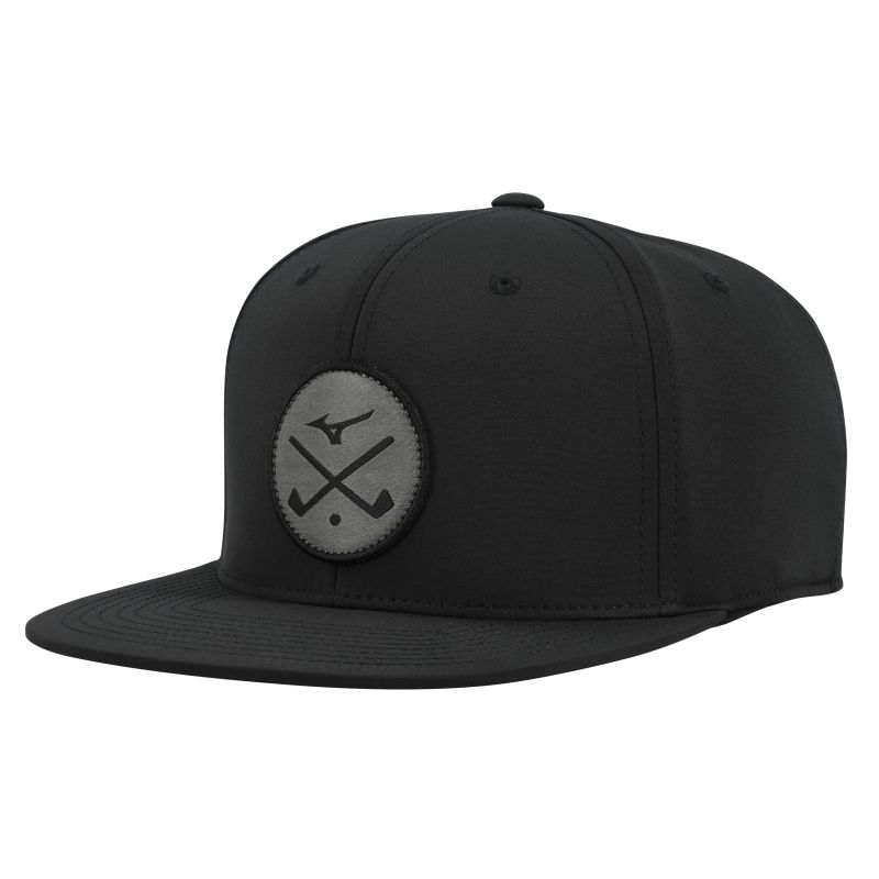 Mizuno Crossed Clubs Snapback - Black