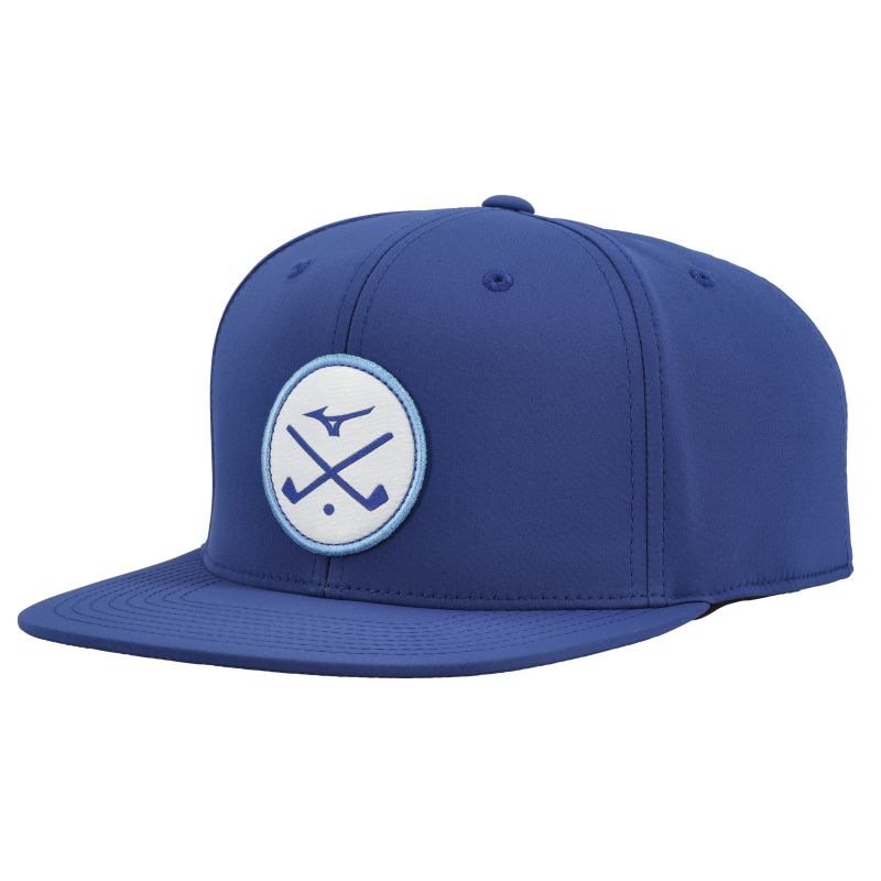 Mizuno Crossed Clubs Snapback - Royal