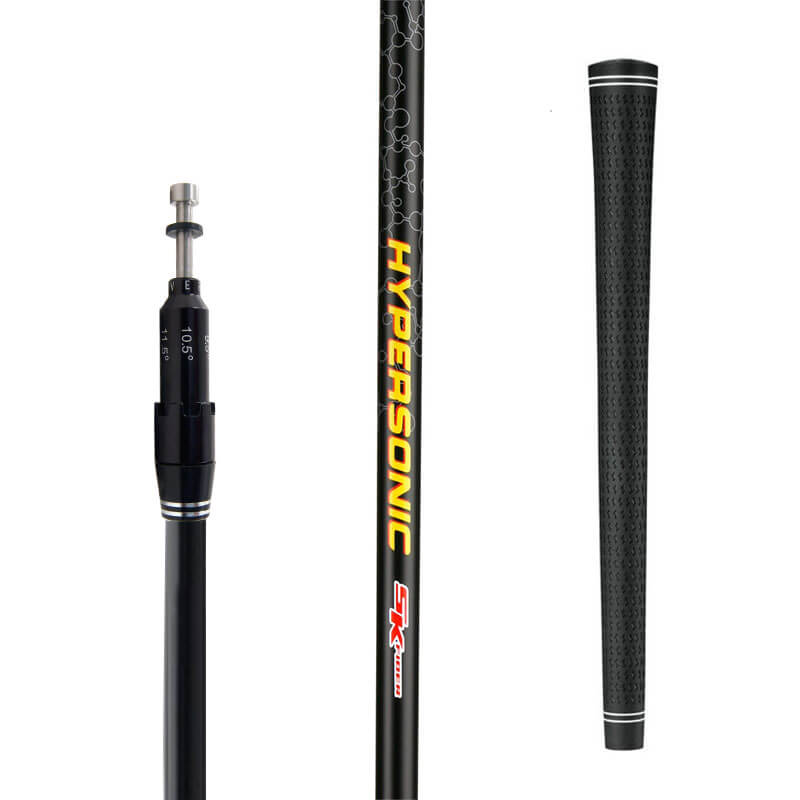 Driverskaft för Cobra Amp Cell Driver - Stiff Flex (Golfskaft) - Inkl. Adapter, skaft, grepp