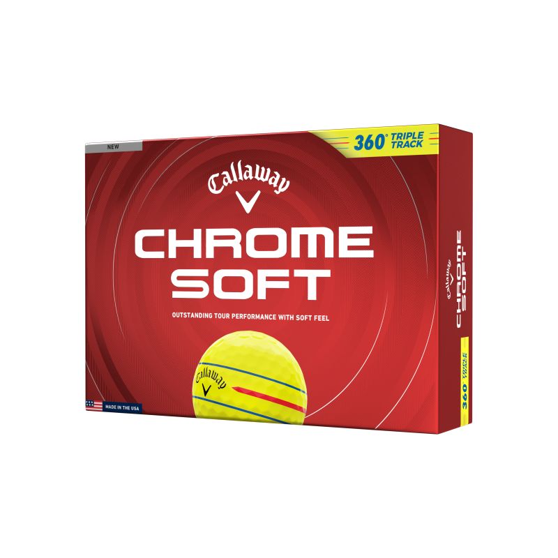 Callaway Chrome Soft - Yellow 360 TripleTrack