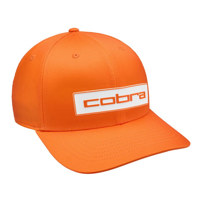 Cobra Tour Tech Cap - Orange/White Cobra Tour Tech Cap - Orange/White