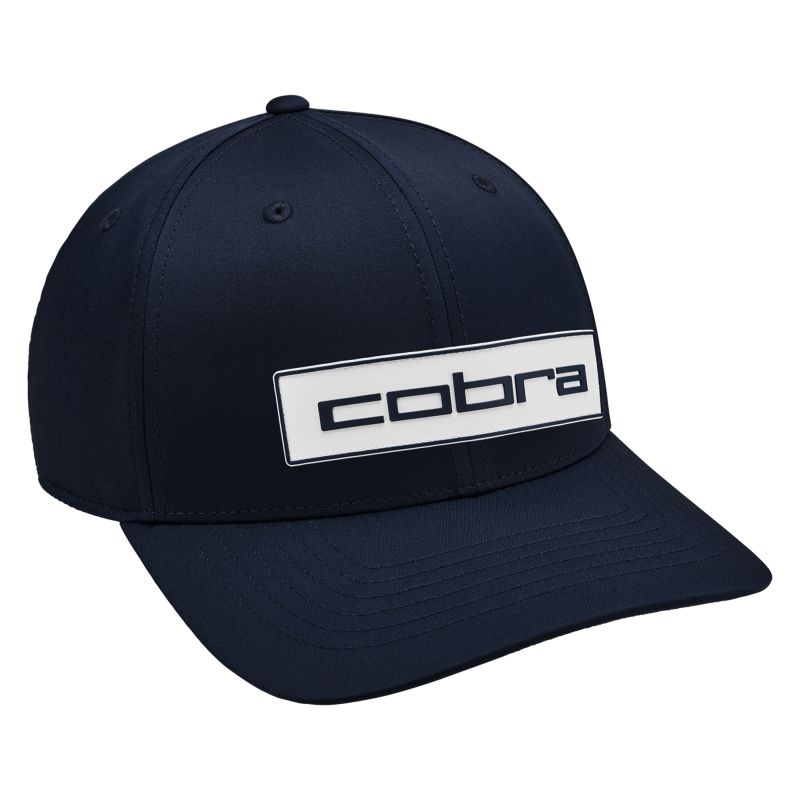 Cobra Youth Tour Tech Cap - Deep Navy/White