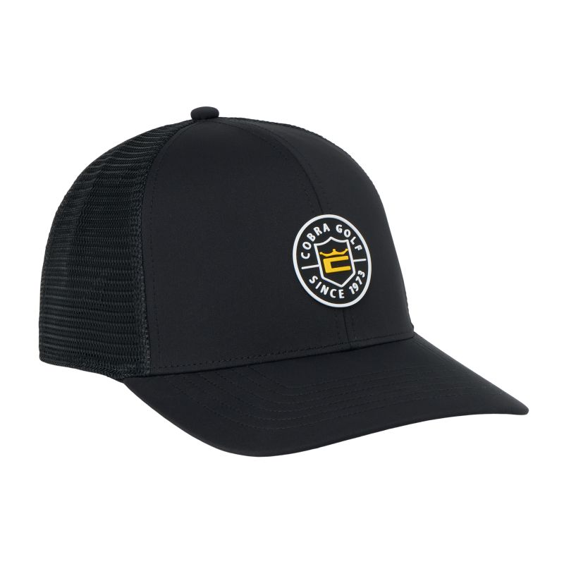 Cobra Shield Trucker Cap - Black