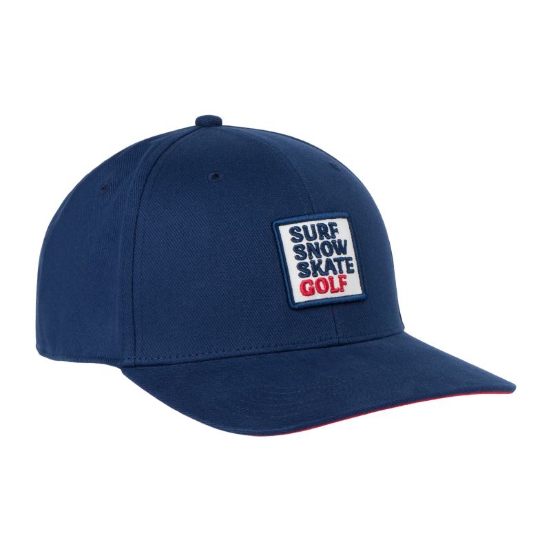 BB x Cobra SSSG Cap - Persian Blue/Strong Red