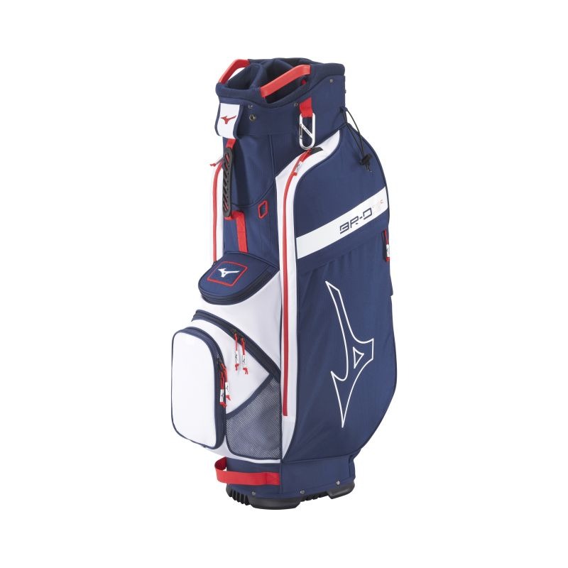 Mizuno BR-D3 25 Cart Bag - Navy/Red
