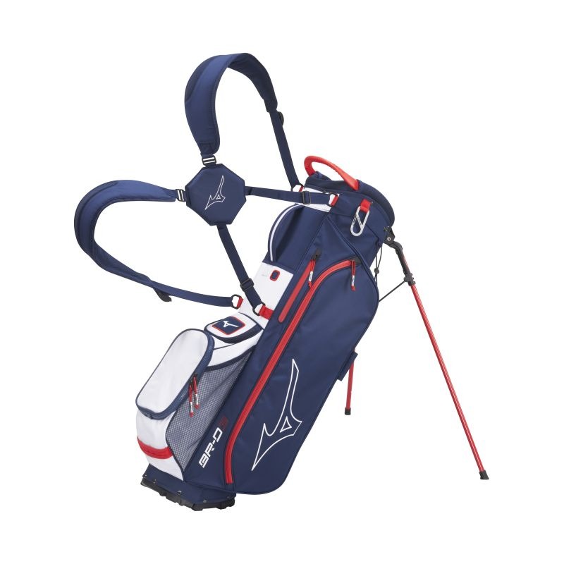 Mizuno BR-D3 25 Stand Bag - Navy/Red