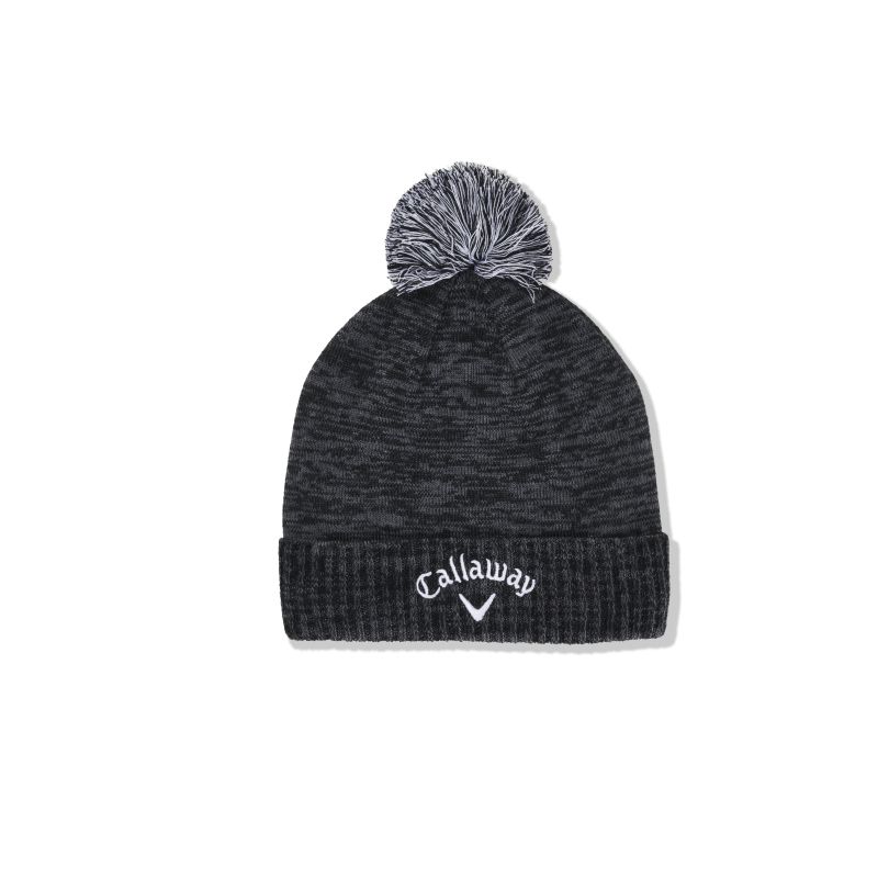 Callaway Tour Authentic Pom Beanie - Black