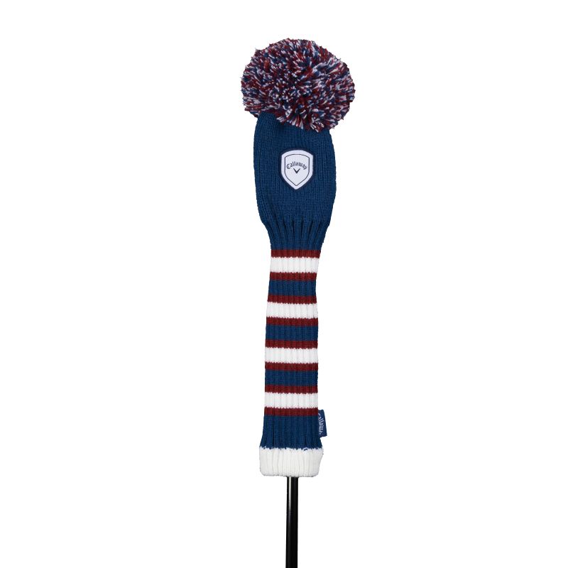 Callaway Pom Pom Fairway Headcover - Deep Sea Callaway Pom Pom Fairway Headcover - Deep Sea