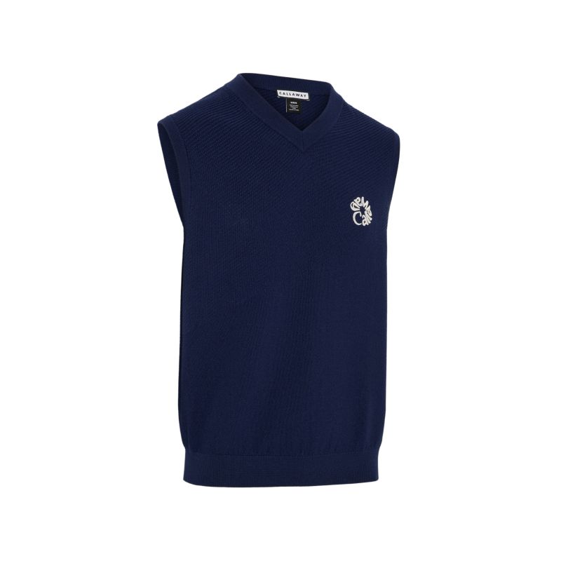 Callaway Legacy Collection Mixed Texture Vest - Herr