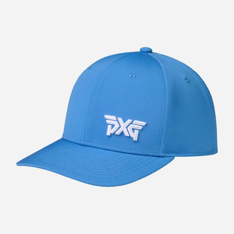 PXG 6-Panel Curved Bill Snapback - Cadet Blue