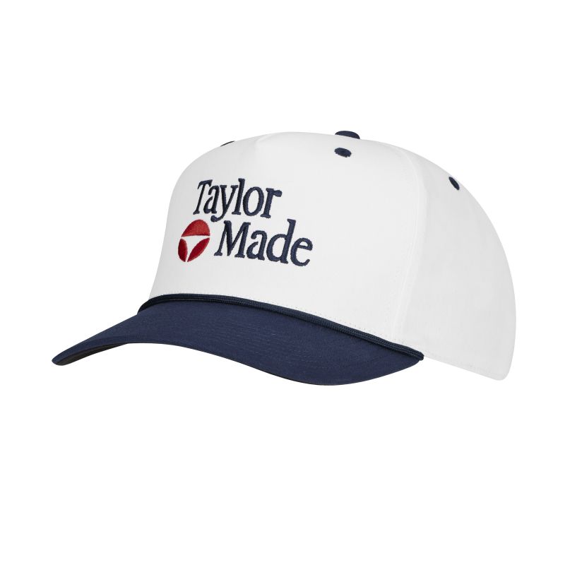 TaylorMade LS A-Frame Stock Rope Cap - White