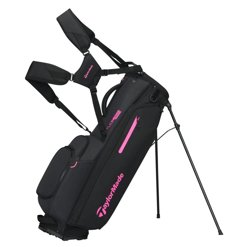 TaylorMade FlexTech Stand Bag - Neon Pink