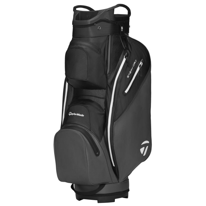 TaylorMade Storm Dry Cart Bag - Grey/Black