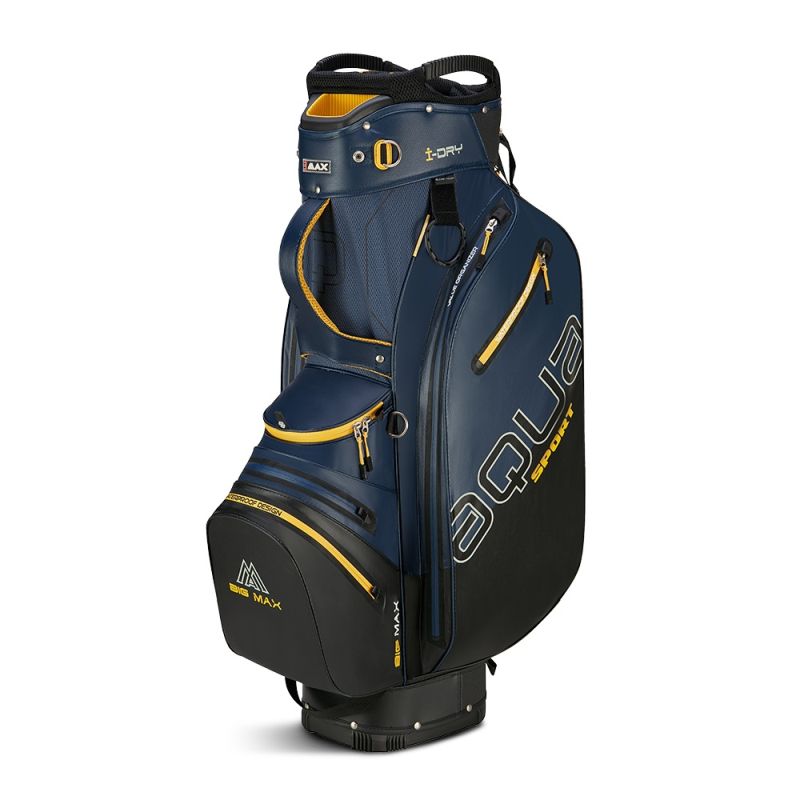 BIG MAX Aqua Sport 4 Cart Bag - Navy/Corn