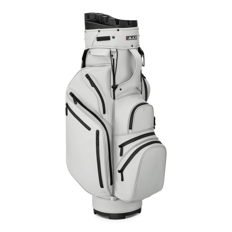 BIG MAX Dri Lite Silencio Prime Cart Bag - Off White