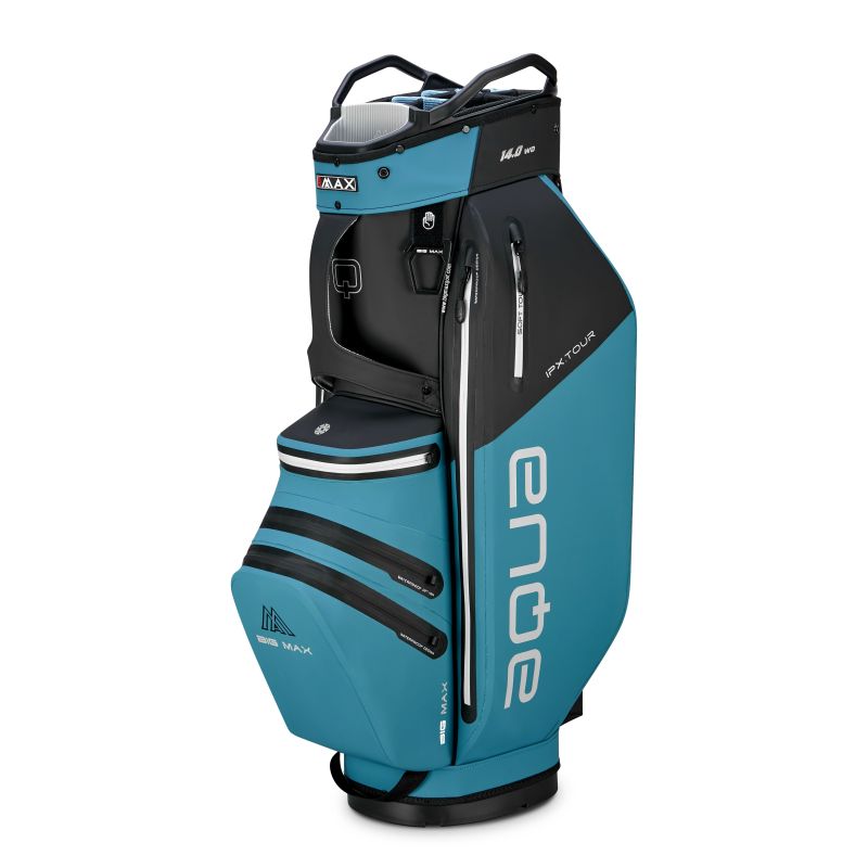BIG MAX Aqua IPX Tour Cart Bag - Black/Blue