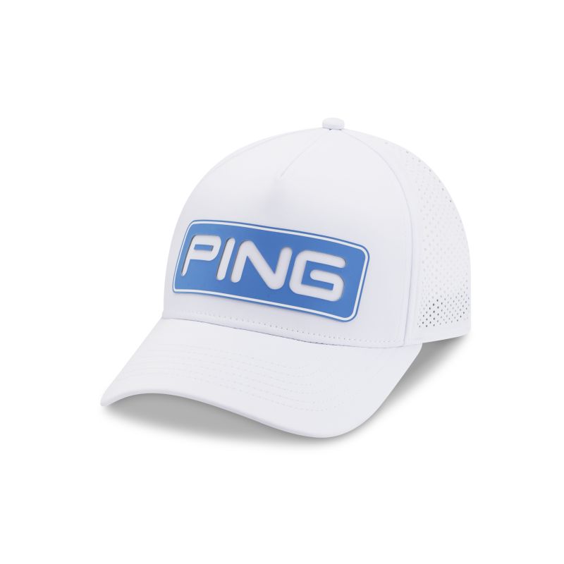 Ping Tour Vented Delta Cap - White/Fresh Water