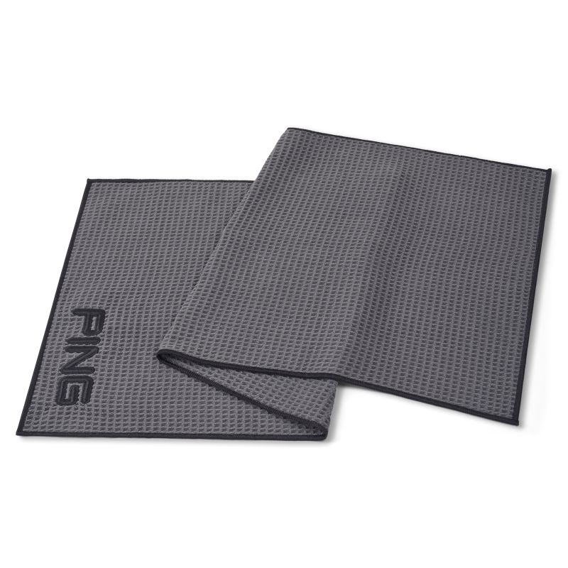 Ping Tour Towel - Dark Grey