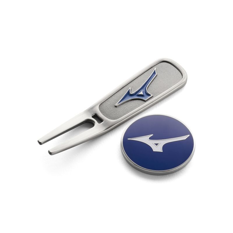Mizuno RB Pitchfork & Marker Set - Silver/Blue