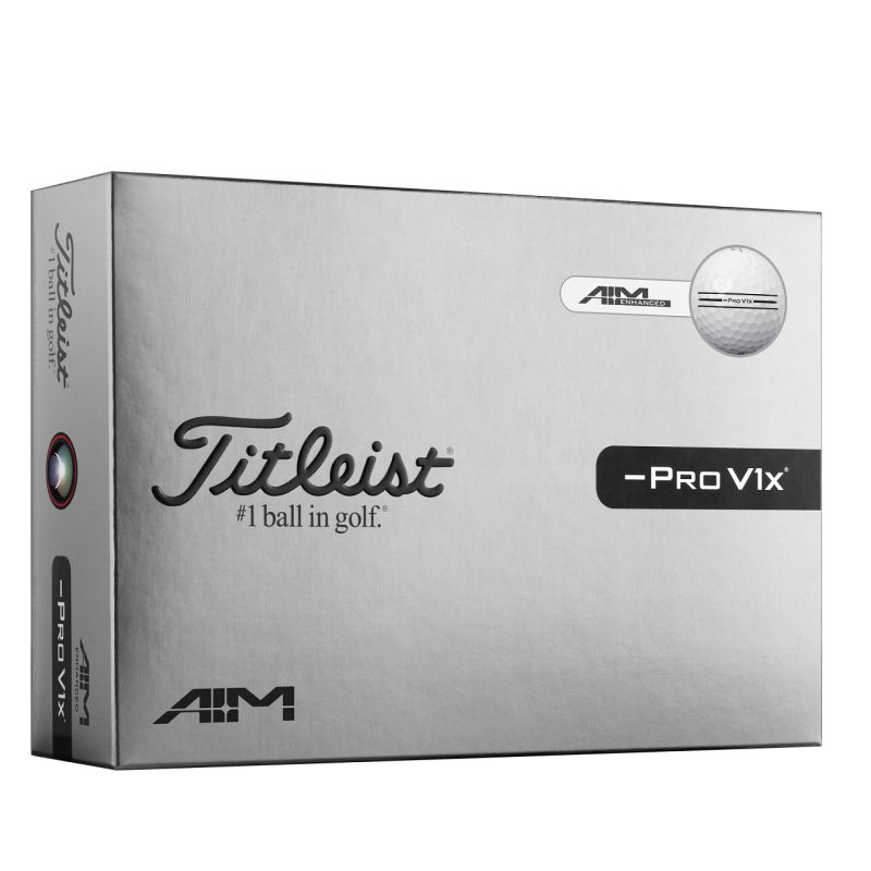 Titleist Pro V1x -LEFTDASH - Aim Enhanced