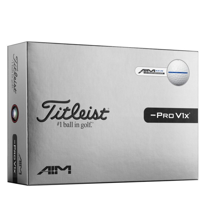 Titleist Pro V1x -LEFTDASH - Aim Performance Blue