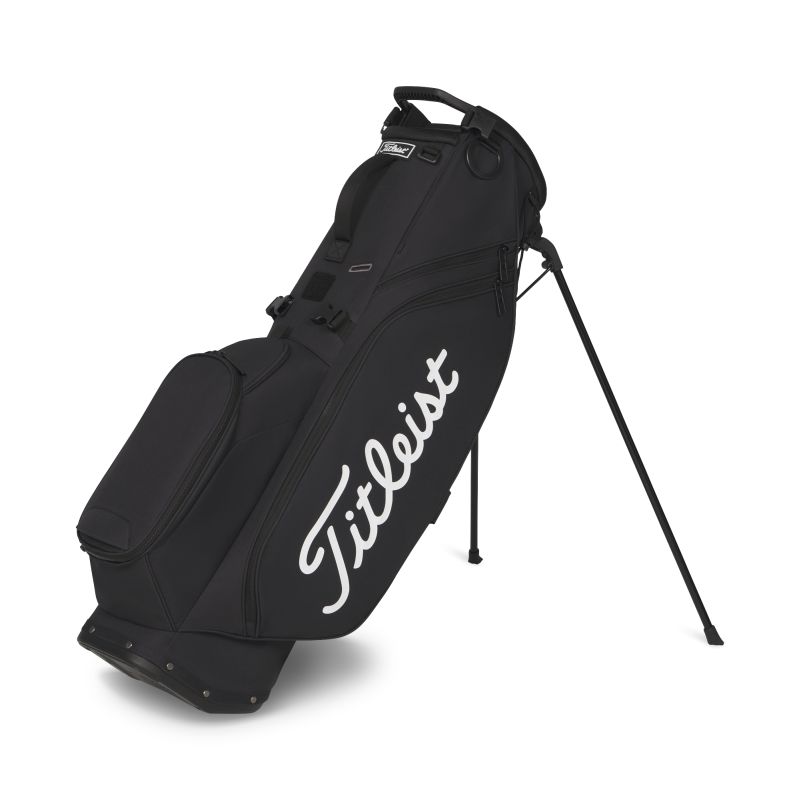 Titleist Players 4 Stand Bag - Black/Black/White