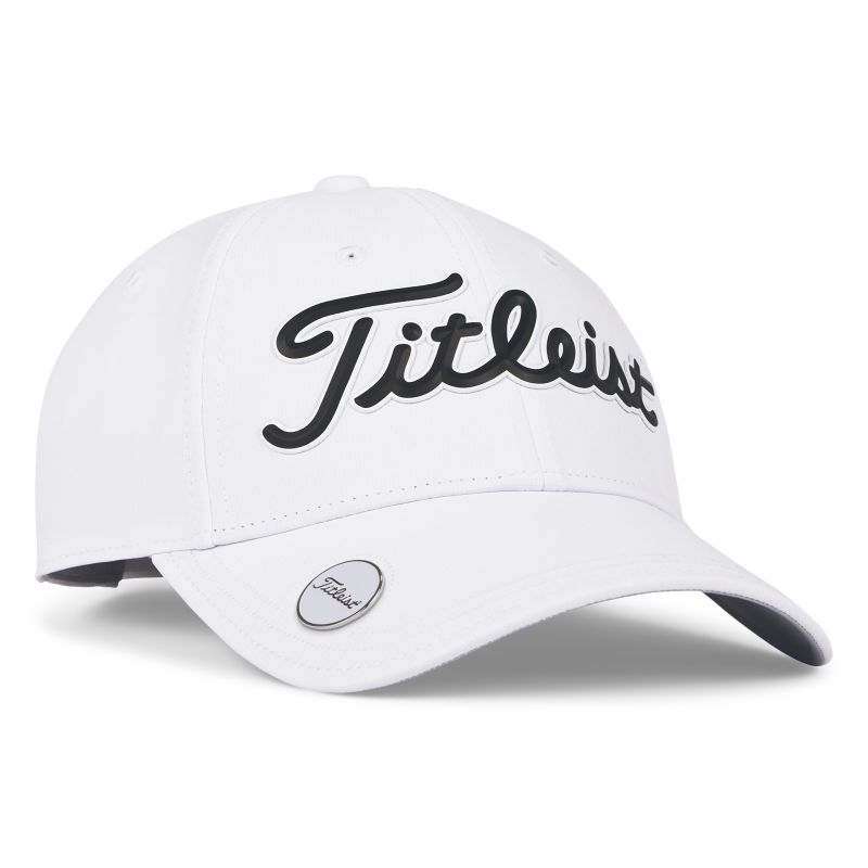 Titleist Players Ball Marker Cap - White/Black
