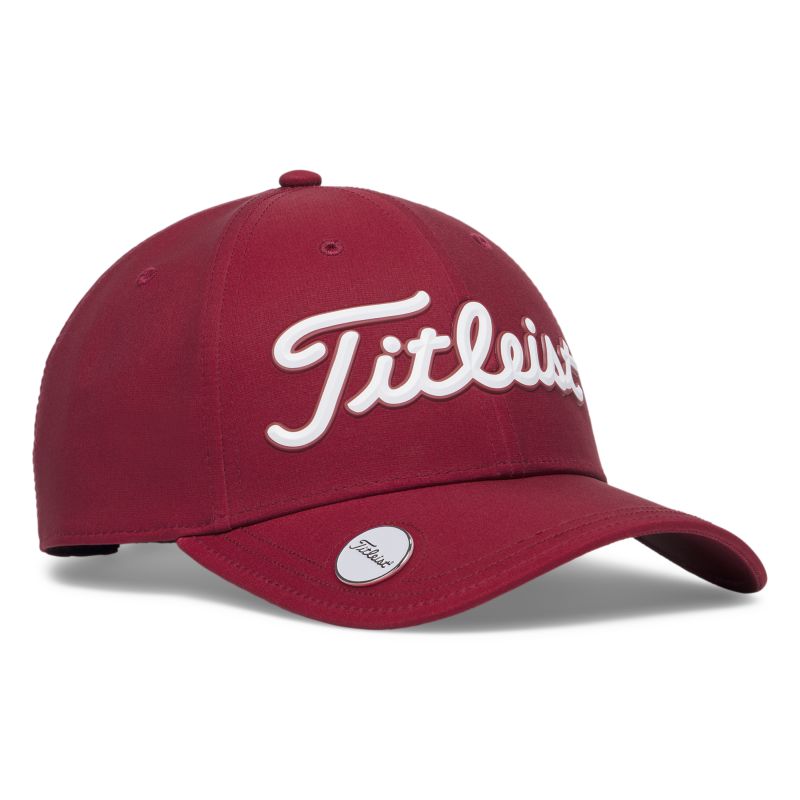 Titleist Players Ball Marker Cap - Crimson/White