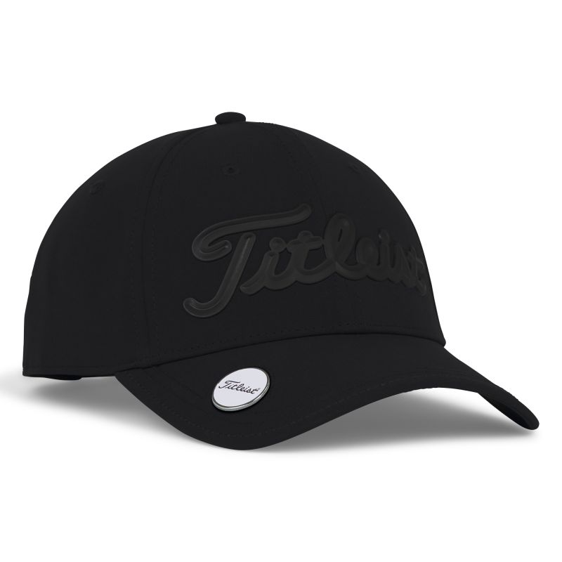 Titleist Players Performance Ball Marker Cap - Black/Black Titleist Players Performance Ball Marker Cap - Black/Black