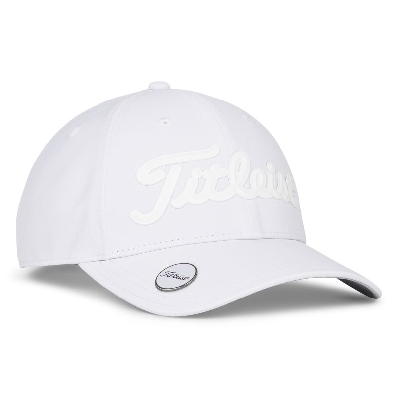 Titleist Players Performance Ball Marker Cap - White/White