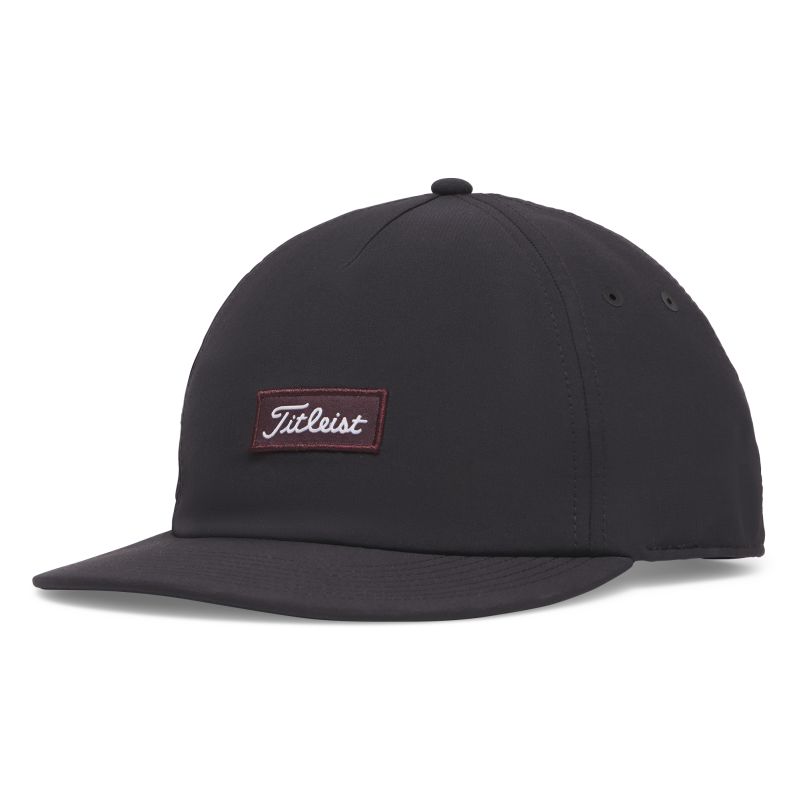 Titleist Santa Cruz Kickback Cap - Black/Merlot