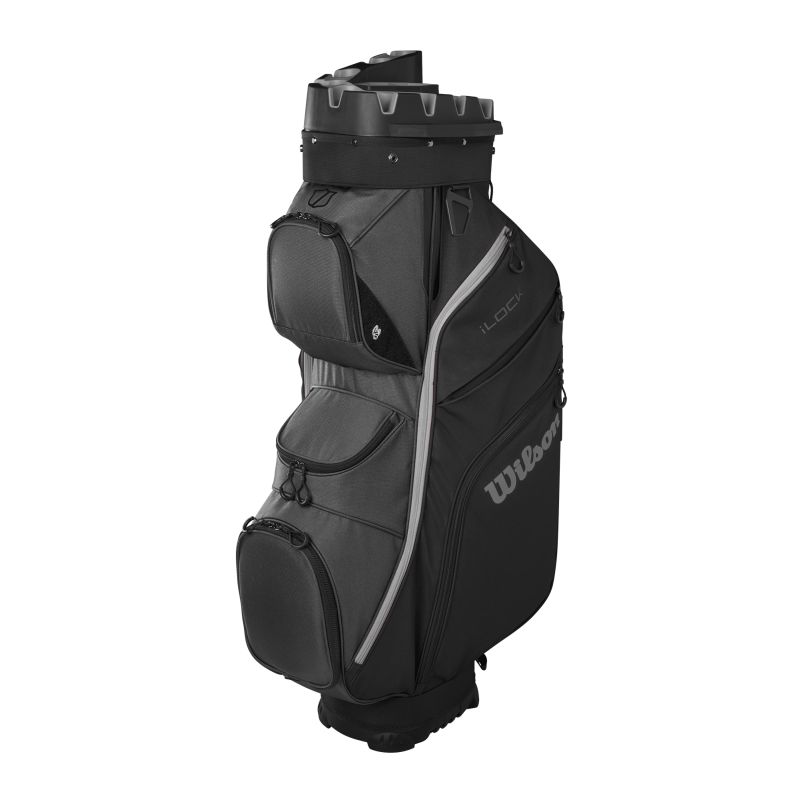 Wilson I-LOCK Cart Bag - Black/Grey