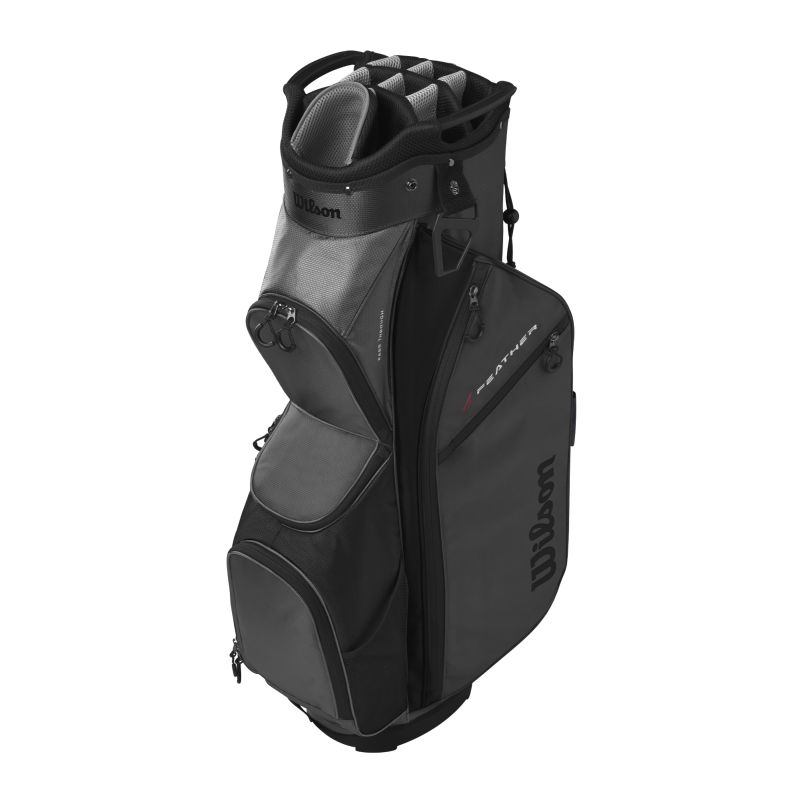 Wilson Feather Cart Bag - Grey/Black
