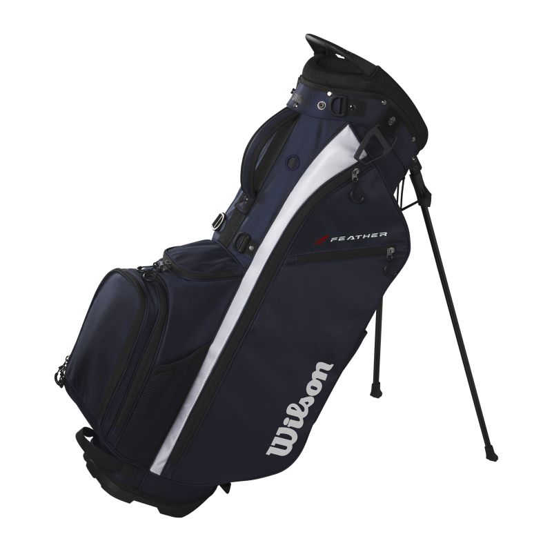 Wilson Feather Stand Bag - Navy/White
