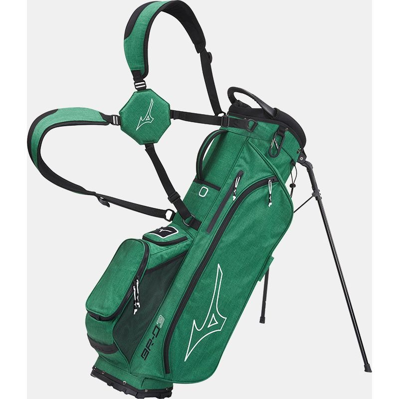 Mizuno BR-D3 25 Stand Bag - Heathered Green