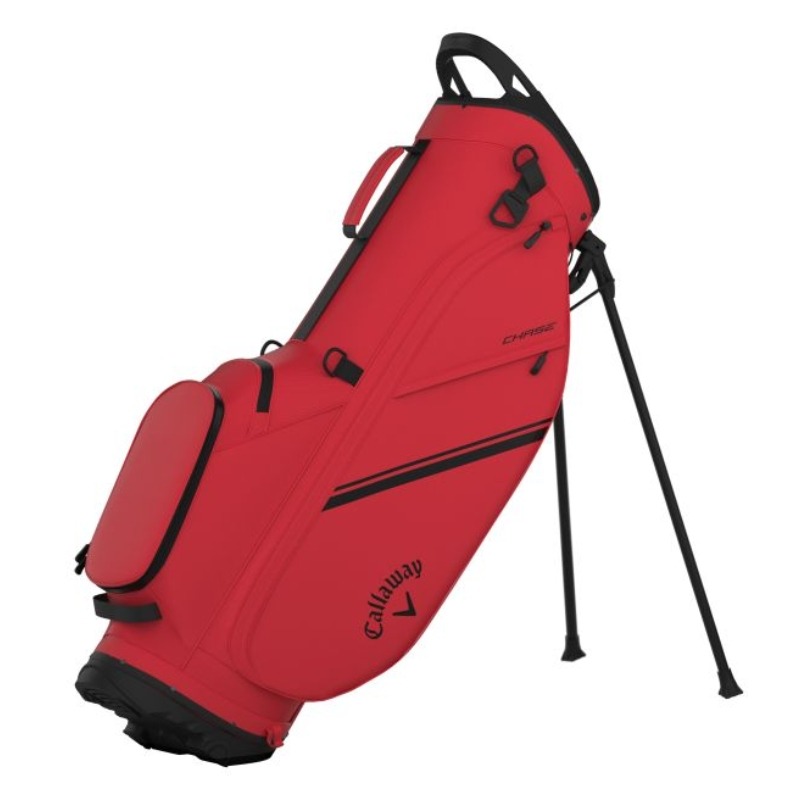 Callaway Chase Stand Bag - Red / Black