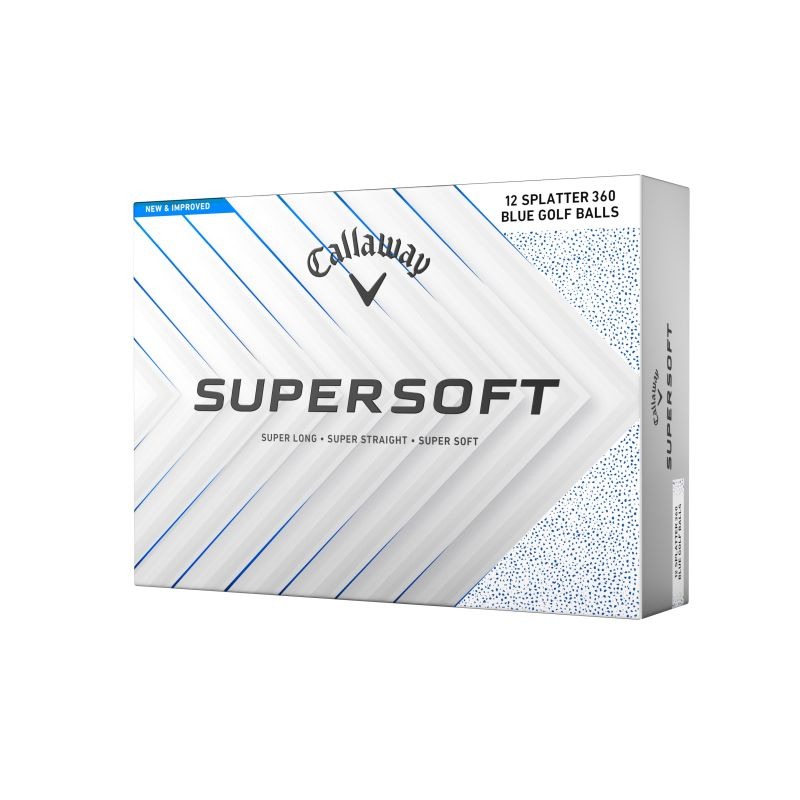 Callaway Supersoft 25 - Blue Splatter