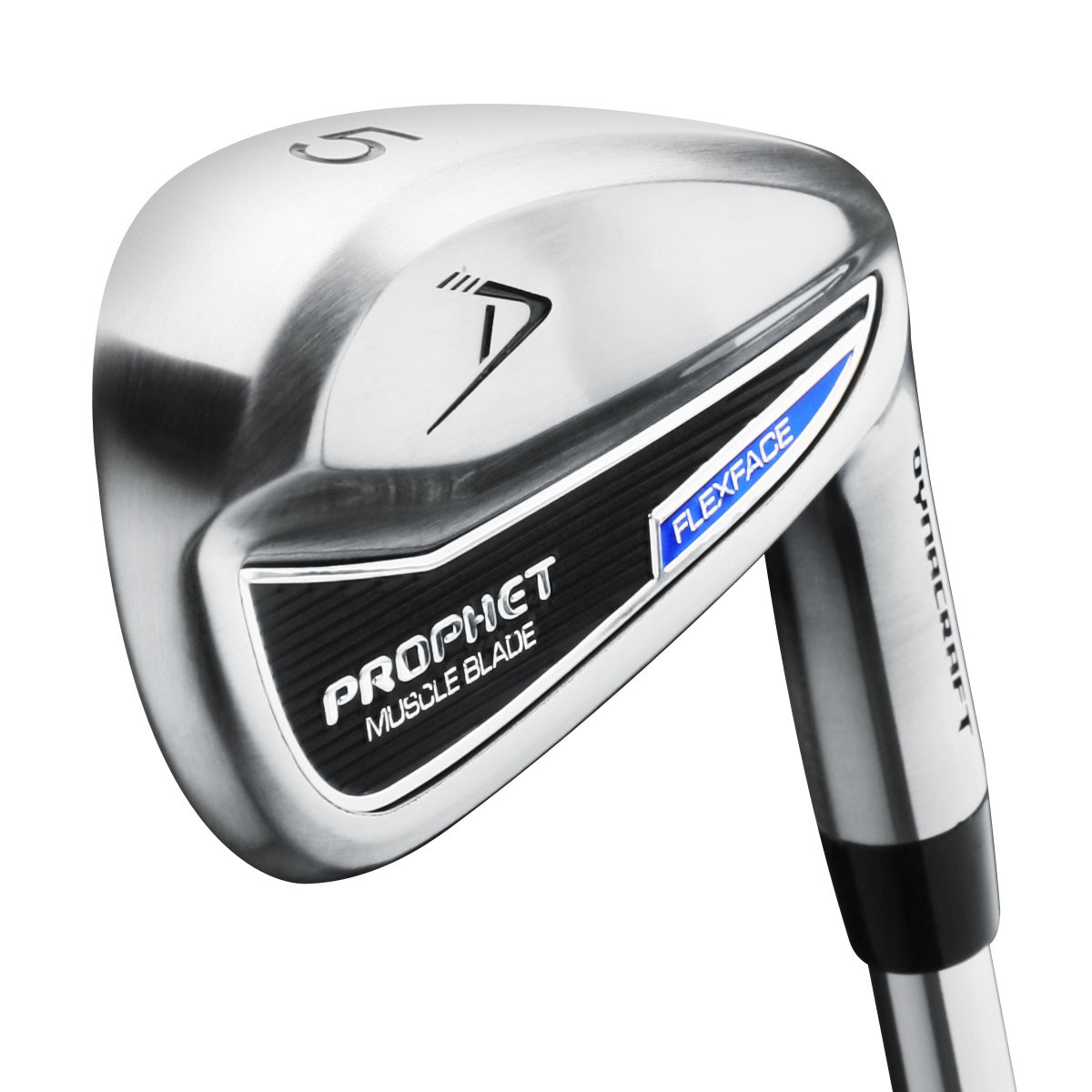 Dynacraft Prophet Muscle Blade Järnset - Höger (4-PW) Stål Stiff Flex Dynacraft Prophet Muscle Blade Järnset - Höger (4-PW) Stål Stiff Flex