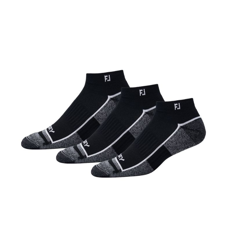FootJoy ProDry Sport Men's 3 Pack - Black 39-46